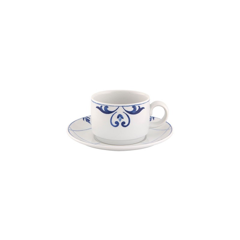 Taza té c/plato 22 cl Tiles