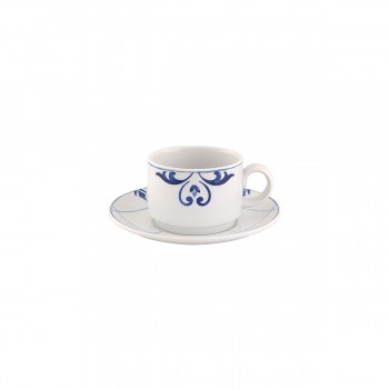 Taza té c/plato 22 cl Tiles