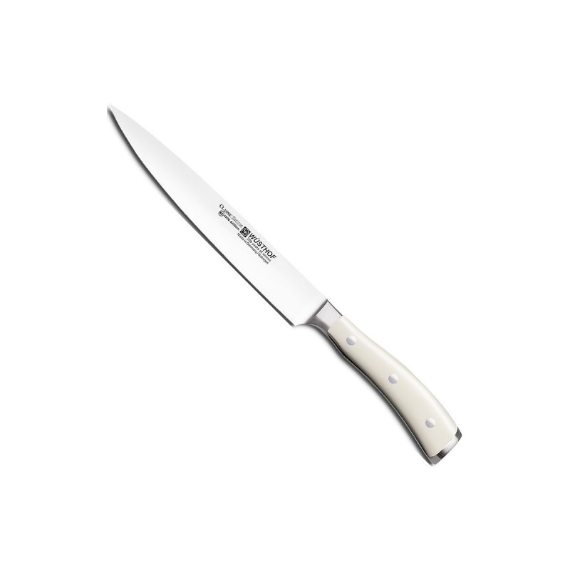 Cuchillo chef hoja estrecha Ikon Creme