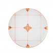 Plato llano coupe 25 cm Tiles Naranja