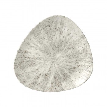 Plato triangular Stone Agate Grey