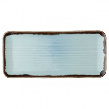 Fuente Organic Rect Harvest Turquoise