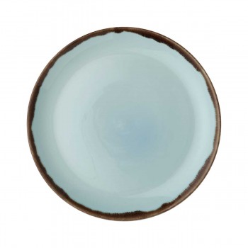 Plato llano Harvest Turquoise