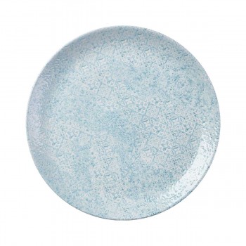 Plato llano Med Tiles Aquamarine