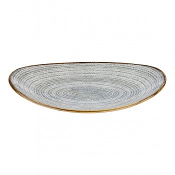 Plato oval Stone Grey